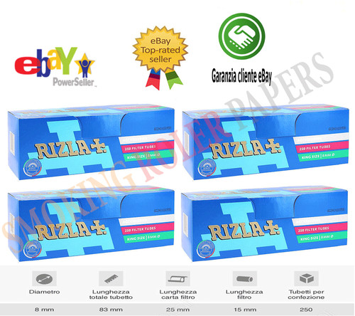 Rizla tubetti king size 8mm - 8x,