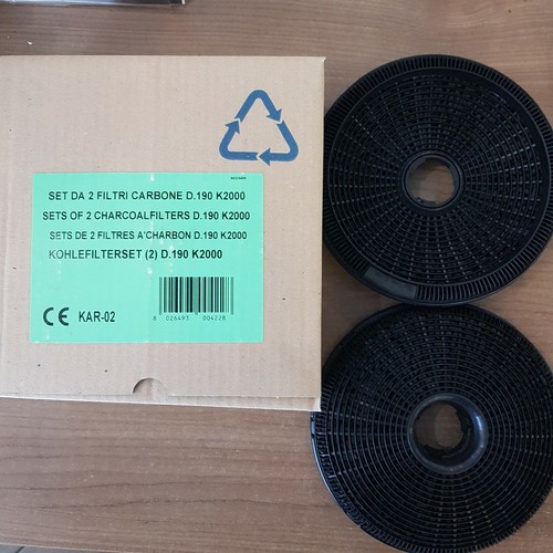 Set filtri carbone diametro - set, 2